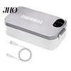 Electric Lunch Box 900ml Heated Capacity 2-in-1 Stainless Steel Warming Travel Non-Stick Coating Portable Meal Container for Office Car