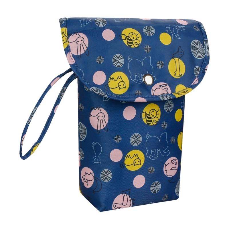 Portable Baby Diaper Organizers With Waterproof Oxfords Fabric Large Capacity For Travel Storage Accessory
