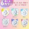 Sanpachi Shoten Rosette Badge [Cat-Shaped Fluffy Rosette] Storage Badge CoverCase, 57mm, Magnetic, Decorative Badge, Ita-Bag, Cute, Oshi-Katsu,