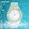 Sanda Fashion Couple Watches: Fresh, Versatile, Waterproof, Night Vision Luminous Style for Men & Women