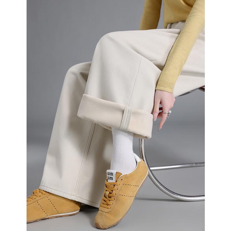 Demana Women s Fleece-Lined Curved Retro Pants S