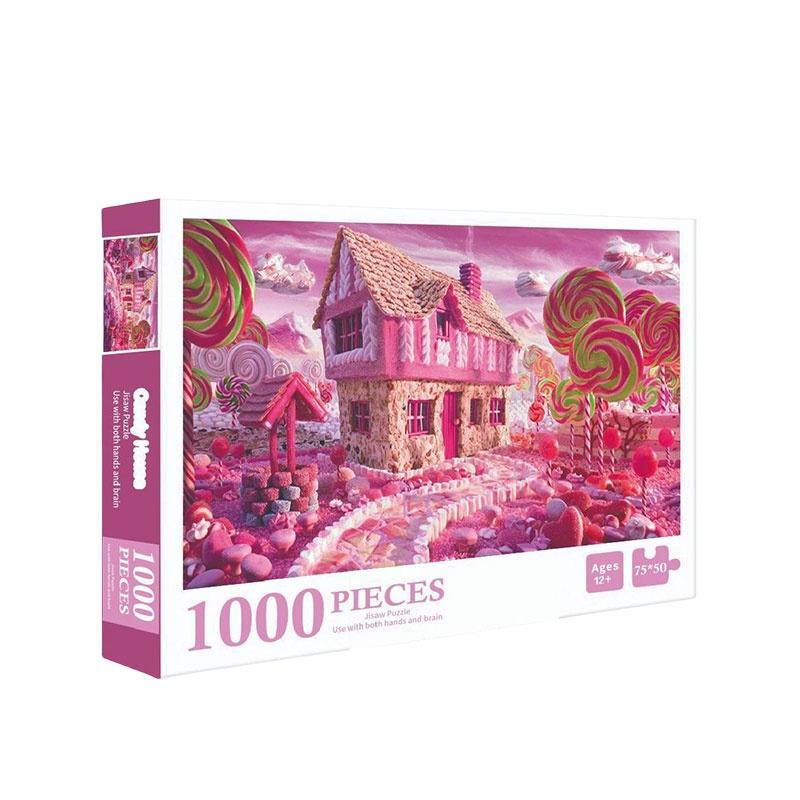 1000 Piece Jigsaw Puzzle Mind-boggling Landscape Puzzle Toy