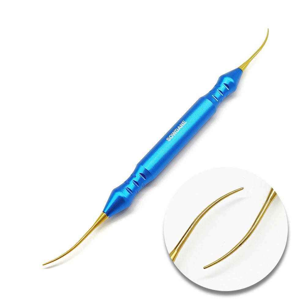1 Piece Titanium Double Ends Dentist Sculpture Knife Wax Carving Tools Spatula Blade Dental Lab Tools