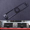 Beler Carbon Fiber ABS Car Central Air Vent Outlet Frame Cover Trim Fit For BMW 3 4 Series F30 F34 GT 2014 2015 2016 2017