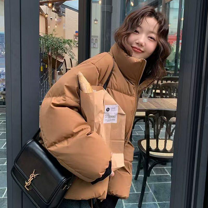 

Весенне-летняя свободная куртка с хлопковой подкладкой - короткая в корейском стиле для женщин