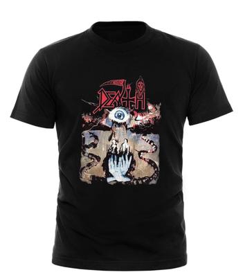 Vintage Death Band ROCK Metal Grafik T-Shirt Death Metal Stil alle Größen Baumwolle