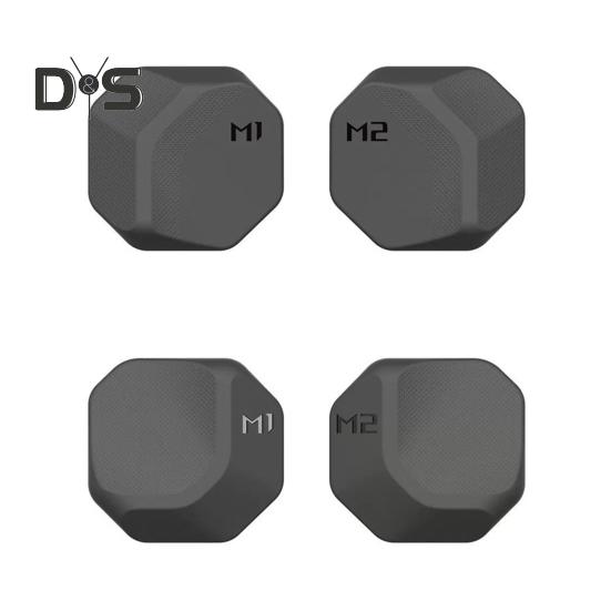 

4 шт. Защитные насадки на заднюю кнопку игровой консоли, ударопрочные, простая установка, задние кнопки для Rog Ally X чёрный