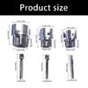 Pipe Thread Cutting Tool,Pipe Threading Tool for Internal & External PVC Plastic Pipe 1/2" 3/4" Pipe Threader