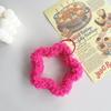Japanese and Korean Plush Star Bracelet Wrist Strap Phone Case Keychain Autumn Winter Versatile with Spacer Hanging Buckle New Sweet Style