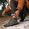 Plush Outdoor Sneakers Winter Hiking Shoes Warm Cotton Shoes Men Women Ankle Boots Anti-slip Trekking Camping Shoes