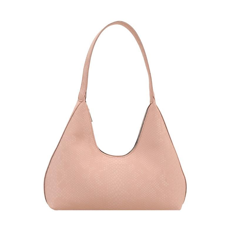 Today's Popular New Crescent Bag Solid Color High-end Texture Handbag Versatile Temperament Single Shoulder Underarm Bag Women