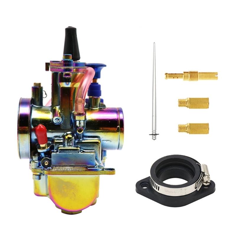 21 24 26 28 30 32 34mm Carburetor with Power Jet for 50-350cc Engine ATV Dirt Bike Scooter Modification Tools