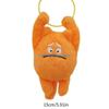 HX6F Cartoon Plush Stuffed Dolls Toy Korean Phone Chain Backpack Pendant Korean Keychain Y2K Fashion Jewelry Birthday