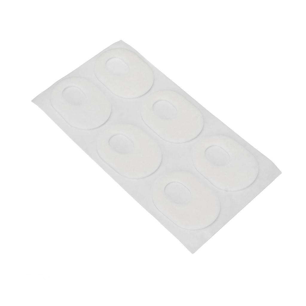 10 Arkuszy Owalne Poduszki na Odciski Męskie Damskie Białe Stopy Ból Ulga Samoprzylepne Podkładki Poduszki na Odciski