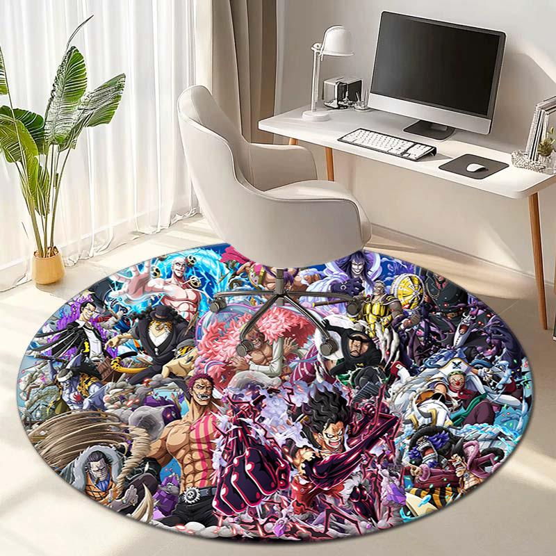 Cute Monkey D. Luffy from the Japanese manga ONE PIECE carpet is soft, home, bedroom, door mat decoration, and non slip carpet E16