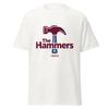 The Hammers 1895 Retro Football T-Shirt, Claret Blue East London Soccer Graphic Tee