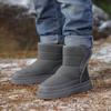 Children's Cotton Shoes Winter Waterproof Snow Boots Warm Wear-Resistant Ankle Boots For Boys And Girls Baby Winter Cotton Shoes