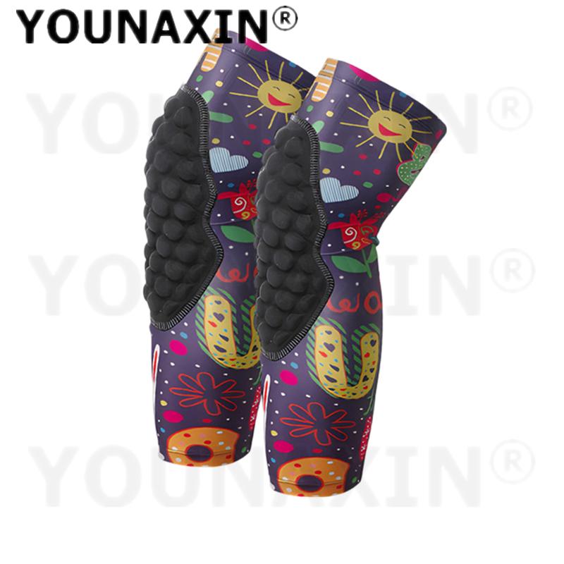 1 Paar Unisex Meisjes Hardlopen Kniebeschermers Kind Basketbal Brace Voetbal Honkbal Jongen Fietsen Sport Ondersteuning Knieschijf