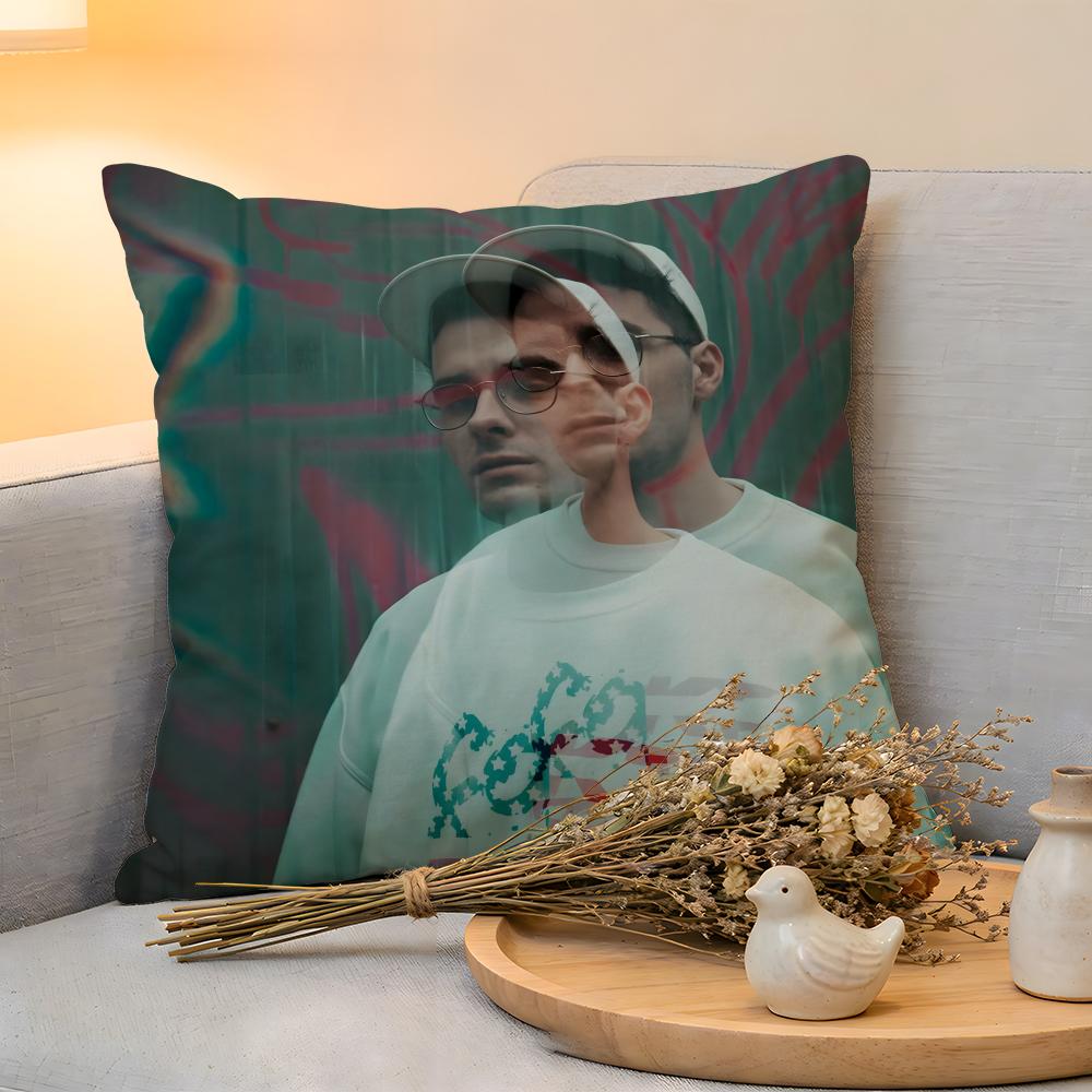 Cushion Cover Linen SkinFriendly Soft Decorative Case for Sofa Home Decor JJORDANN Album Cover Pillow Cover