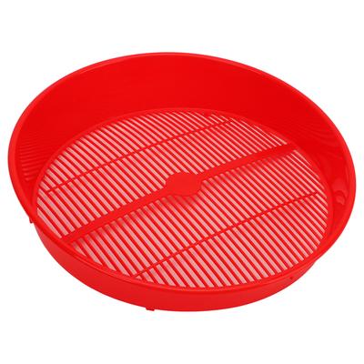 Plastic Blueberry Sieve Washing Sieve Fruit and Vegetable Washing Basket Drain Basket for Kitchen