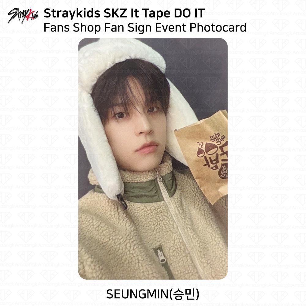 Stray Kids SKZ It Tape DO IT Fans Shop Fan Sign Event Fotokarte KPOP K-POP
