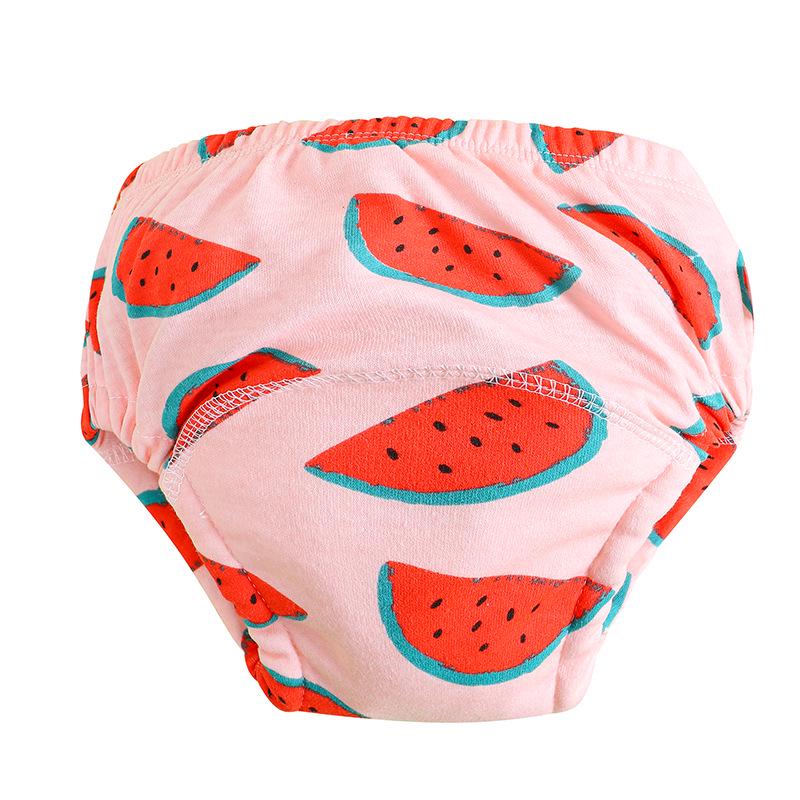 Breathable 6-Layer Cotton Baby Training Pants / Washable Cloth Diapers for Newborns