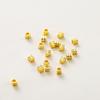 DIY Bracelet Accessories: Copper-Plated 18K Gold Square Pagoda Spacer Beads & 14K Gold-Filled Color-Preserving 4mm Spacer Beads