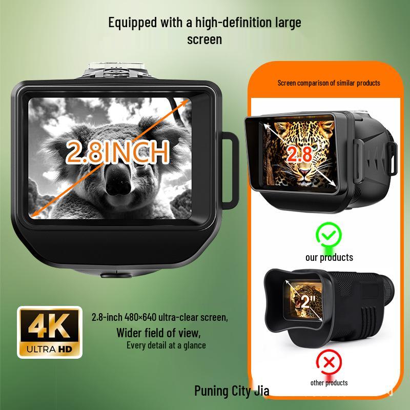 Dual Infrared Night Vision Monocular Camera with HD and Long Battery Life