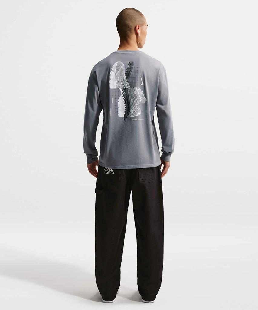 NIKE City Pack Long Sleeve T-Shirt M - Cool Grey:Grey Fog:Grey Fog / Iq3770-065