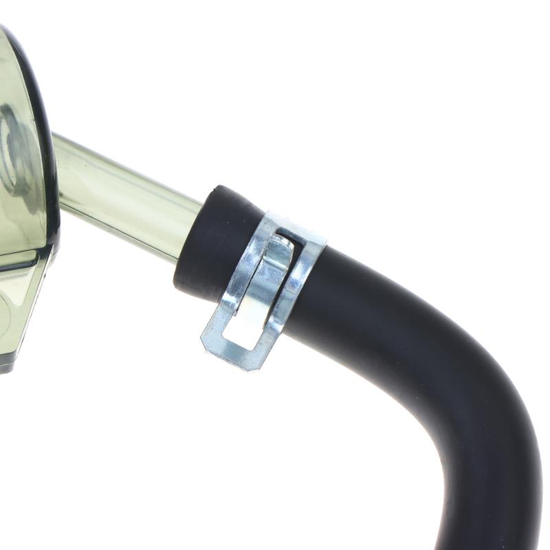 Universele Motorfiets Ronde Remvloeistofreservoir Transparante Oliebeker Met Rubberen Slang Voor Retro Schijfrem Hoofdcilinder Refit
