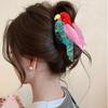 Animal Print Hair Clip Friendly Acetate Hairpins For Women Teens Hair Decors Secure Grip Hairstyle Tool Birthday Gift