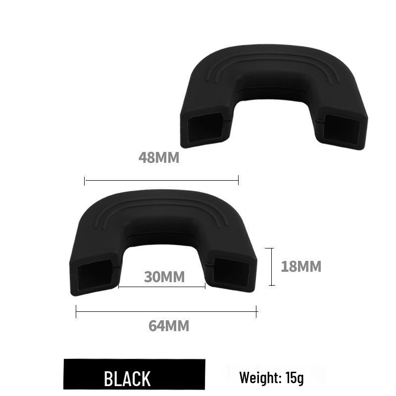 Universal Silicone Heat-Resistant Pot Handle Cover - Anti-Scald Grip for Iron Pots