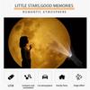 Usb Moon Earth Projection Atmosphere Light With 6 Films Starry Sky Lamp Night Light Bedroom Decoration Star Galaxy Projector