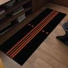 Motorcycle Floor Mat Non-Slip Washable Long Carpet Living Room Bedroom Floor Mat Home Decoration