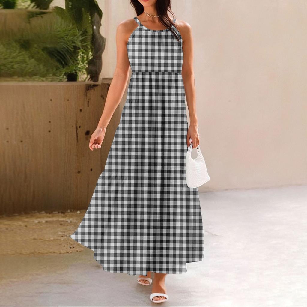 Women's Summer Casual Fashion Suspender Sleeveless Dress