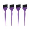 4Pcs Hair Color Brush Washable Reusable Professional Color Tint Applicator Hair Coloring Brush for