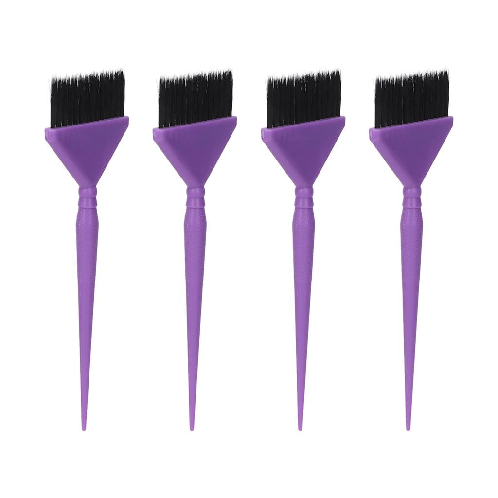 4Pcs Hair Color Brush Washable Reusable Professional Color Tint Applicator Hair Coloring Brush for