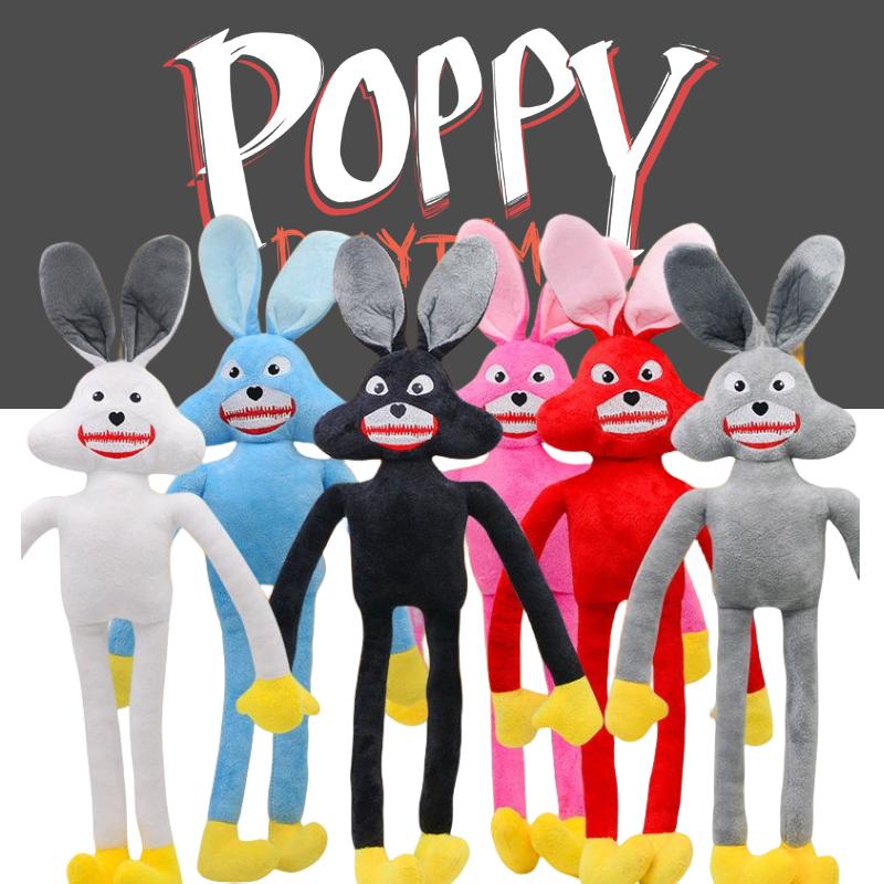 Poppy Playtime Bunny Plush Toy Soft Cushion Pillow Plushie Room Decor Kids Gifts
