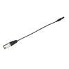 30cm/11.81in Audio Camera Mic Cord Transfer Cable for Canon Audio Cable Camera Microphone