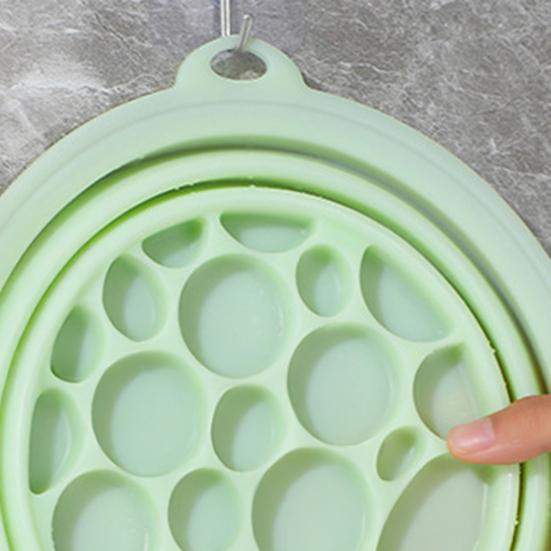 Face Ice Bath Bowl Collapsible Silicone Face Skincare Bowl with Built-in