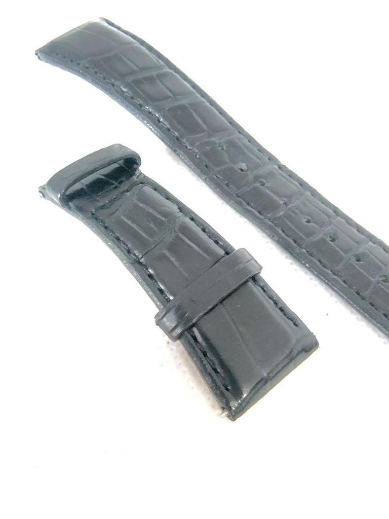 [USED] Lug width approximately 20mm, Seiko genuine crocodile strap