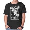 Unisex Crew Neck T-Shirt Coffee Because Murder Is Wrong Graphic Short Sleeve Casual Tee