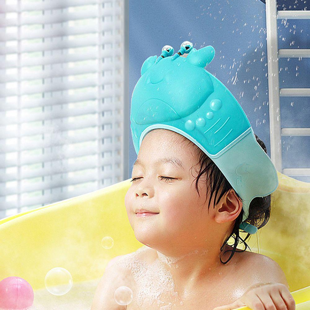 

Crab Head Cover Wash Hair Bath Visor Hat Baby Shampoo Cap Children s Shower Cap Hair Shield Cap