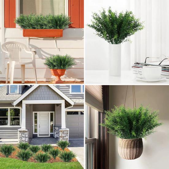 Fake Plants Realistic Looking Vibrant Color Bent Freely Easy Maintenance Wide Application