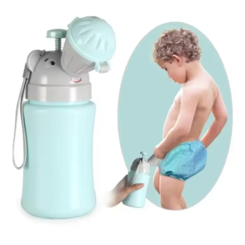Portable Baby Travel Potty Hygienic Leak Proof Urinal Emergency Toilet for Car Toddler Pee Training Cup Bottle for Kids Boy Girl