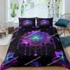 Bohemian Lotus Bedding Set Mandala Duvet Cover Bedroom Comforter Covers Single Twin King Size Quilt Cover Home Textile