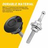 16 PCS Push Button Quick Release Hood Bonnet Pins Lock Clip Car Bumper Latch Kit