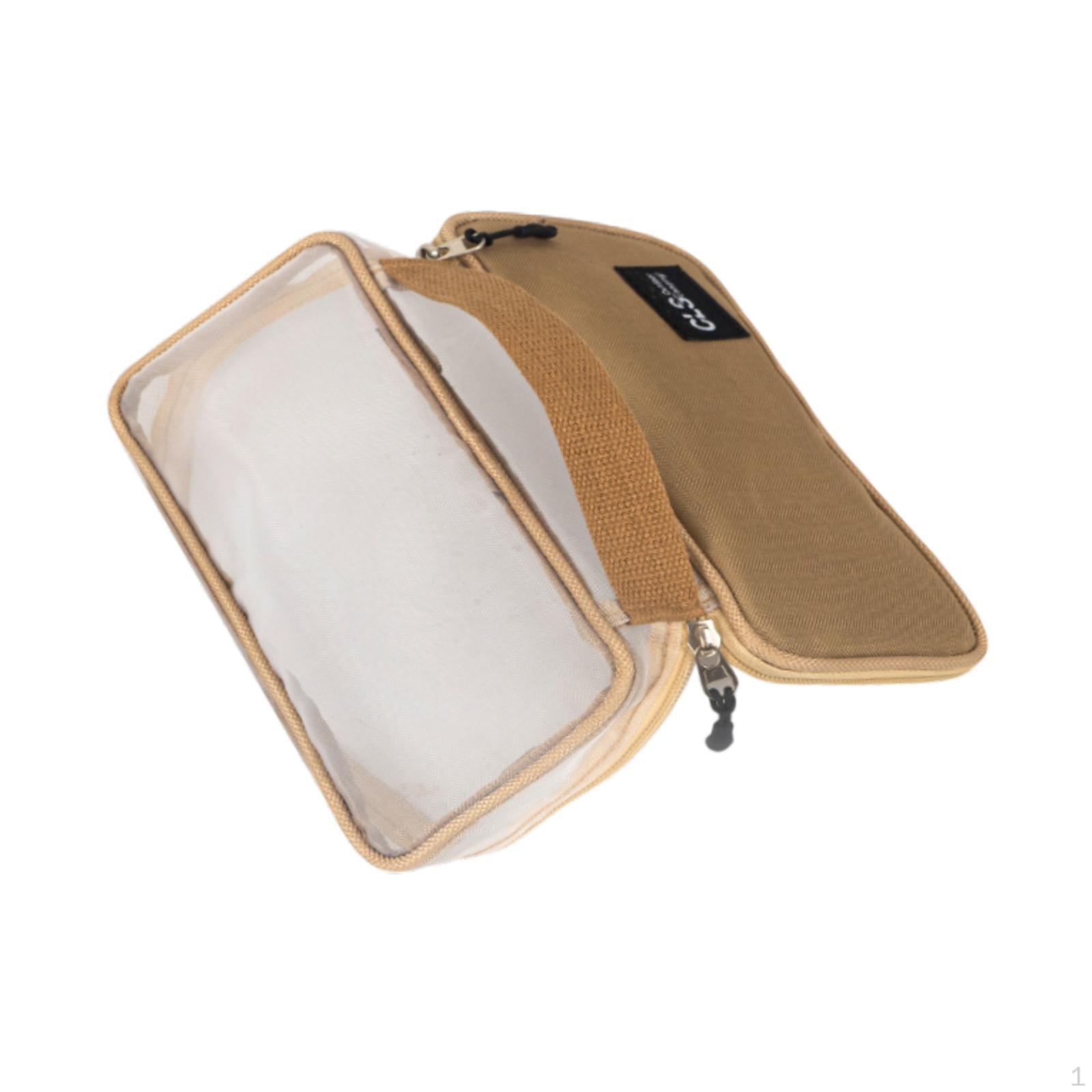 

Camping Tableware Storage Bag Organizer Lightweight Outdoor Cutlery Utensil Carrier for RV Trip