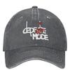 Men Women Red Mode Flowers Depeche Modes Rock Band Baseball Cap Vintage Distressed Denim Sun  Adjustable
