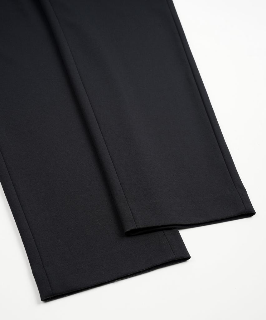 BIRBANTE Comfort Stretch C.L Fit Setup Slacks - Black
